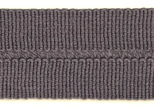 1 1/8" Taupe Fold-Over Wool Trim (Made in Japan)