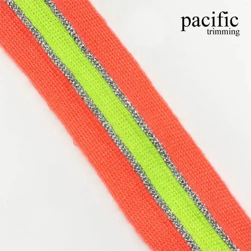 1 3/8 Inch Neon Yellow Stripe Tape