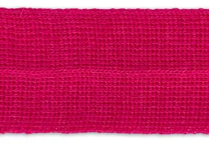 1 3/8" Vivid French Pink Fold-Over Wool Trim (Made in Japan)