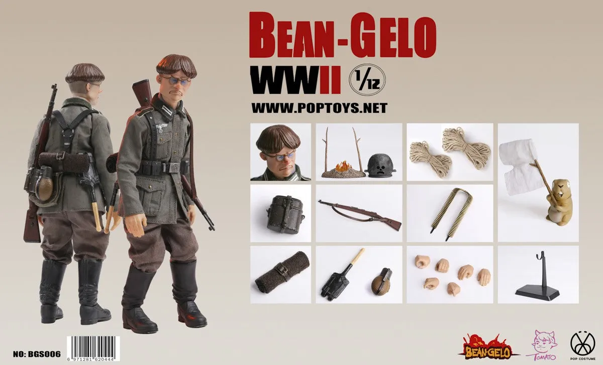 1/12 - WWII Bean-Gelo - Han - Marmot w/Branch & Shorts