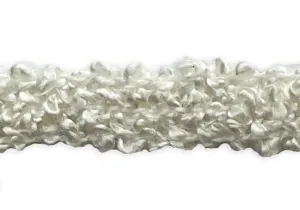 1/2" Snowy Path Bouclé Trim (Made in France)