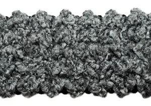 2 1/4" Dense San Francisco Fog Bouclé Trim (Made in USA)