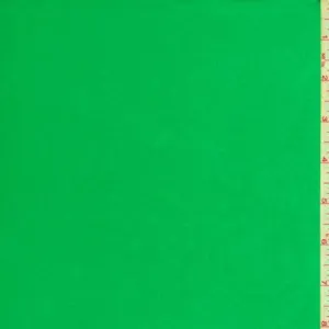 3 1/2 YD PC-Clover Green Satin Charmeuse Fabric