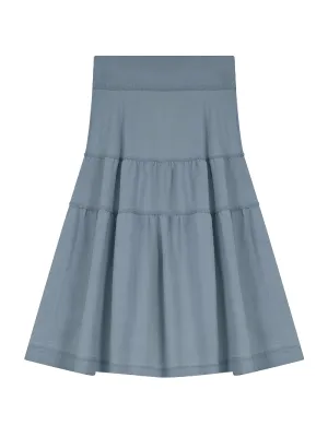 5 Stars Denim Tier Skirt