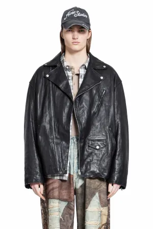 ACNE STUDIOS MAN BLACK JACKETS