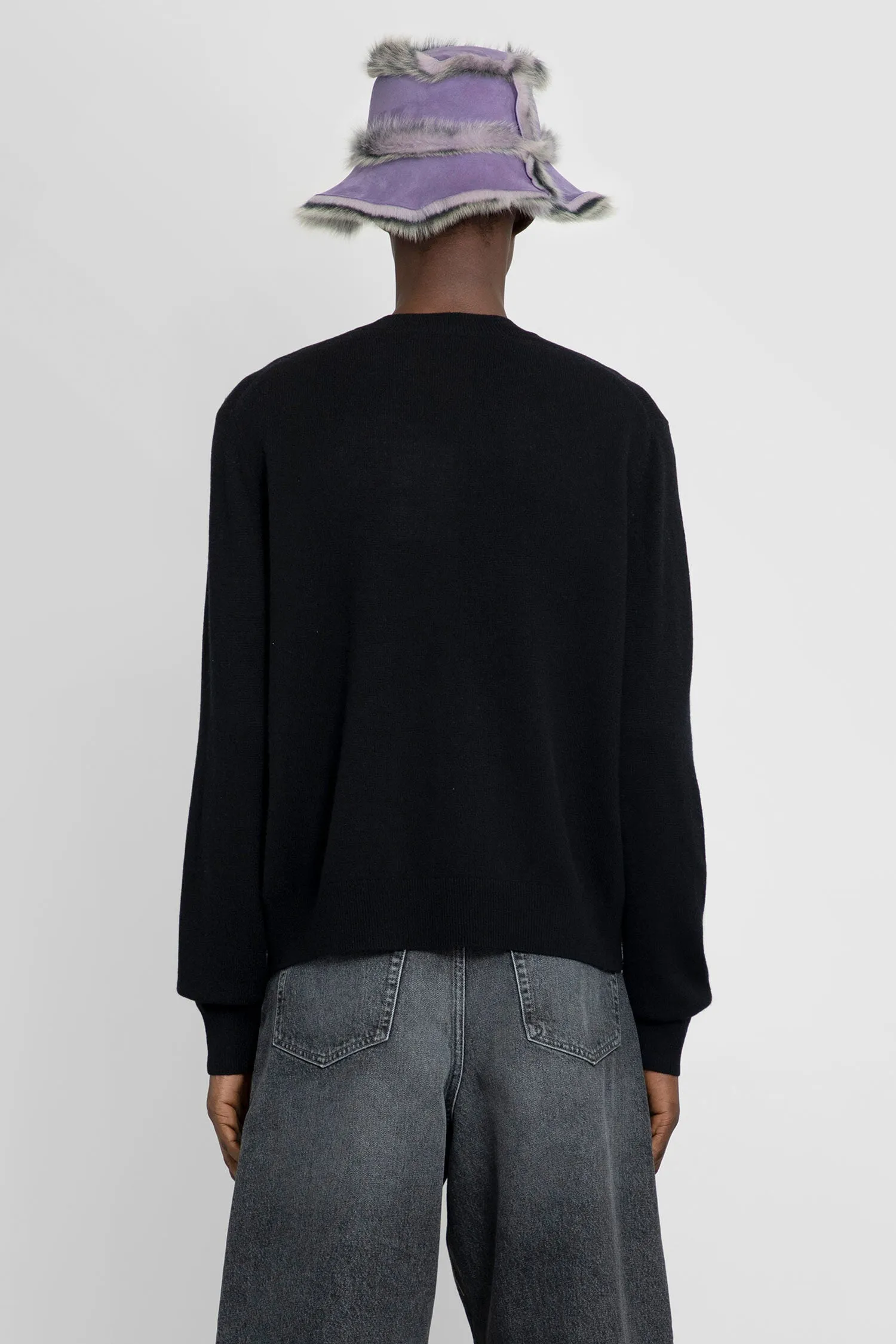 ACNE STUDIOS MAN BLACK KNITWEAR