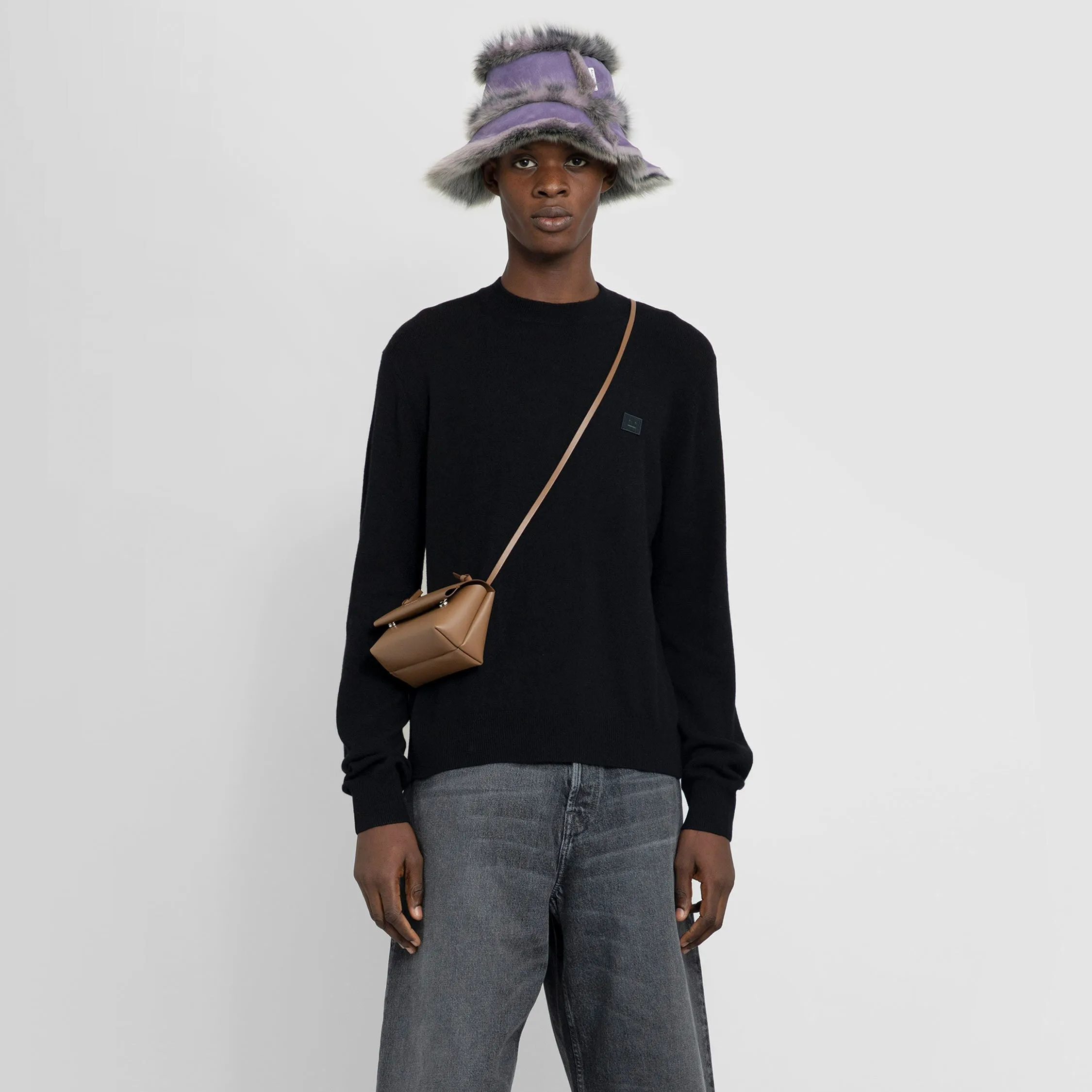 ACNE STUDIOS MAN BLACK KNITWEAR