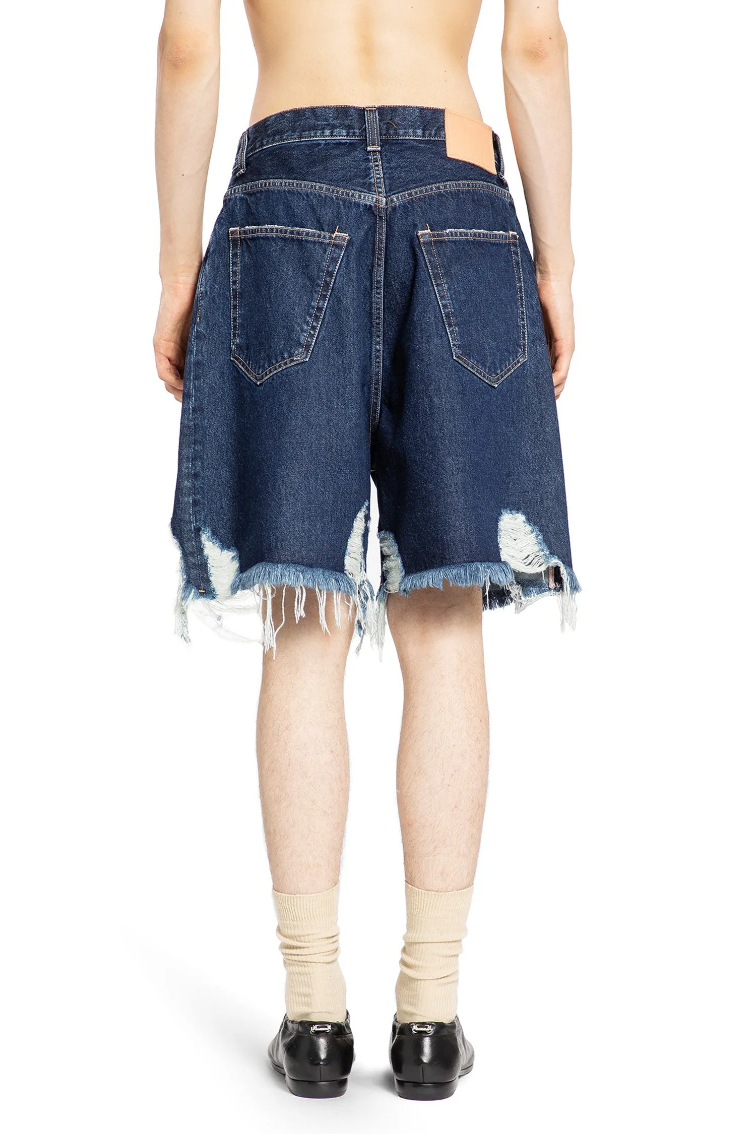 ACNE STUDIOS MAN BLUE SHORTS & SKIRTS