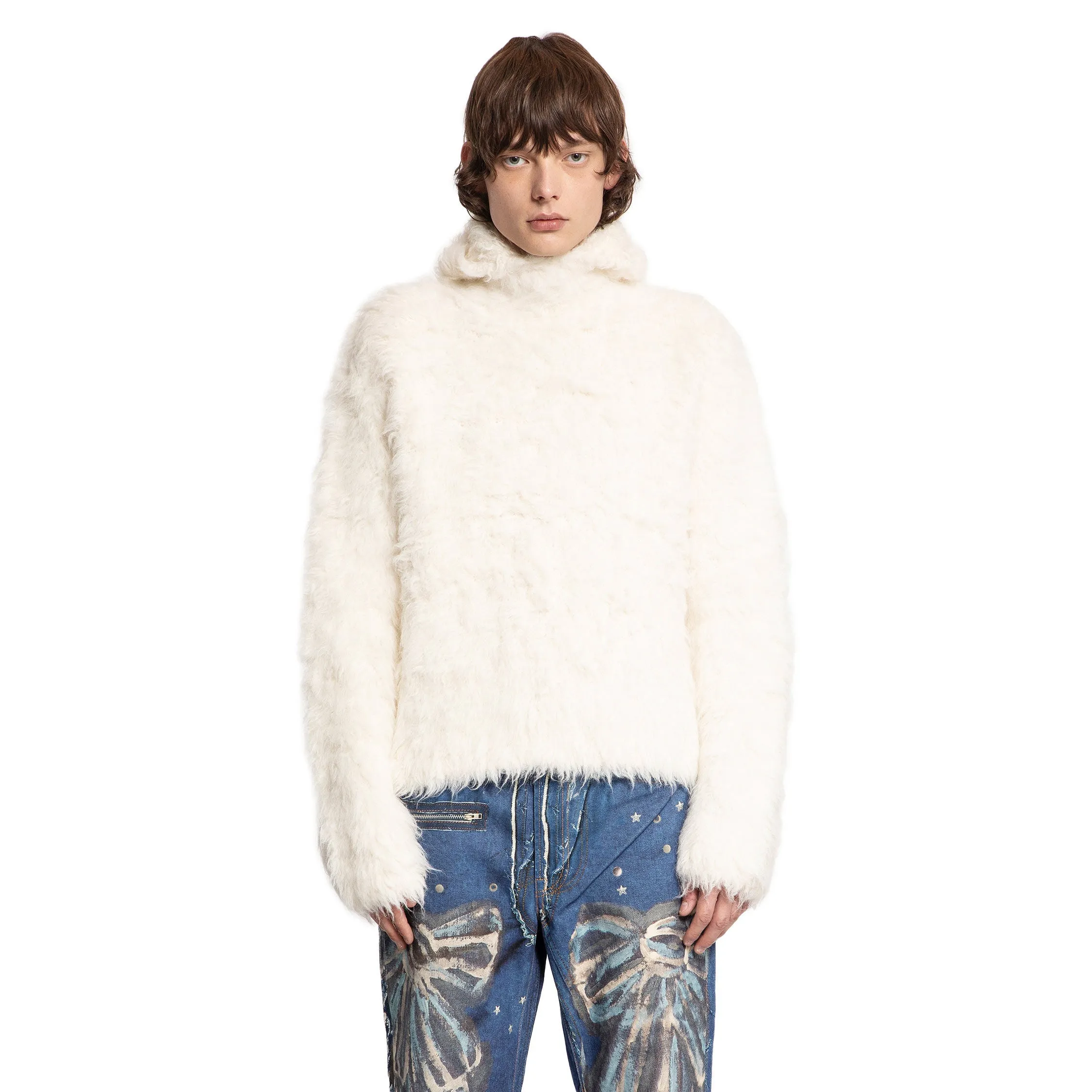 ACNE STUDIOS MAN WHITE KNITWEAR