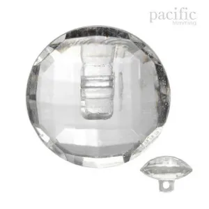 Acrylic Glass Shank Button 120133GC