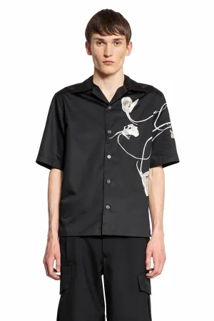 ALEXANDER MCQUEEN MAN BLACK SHIRTS