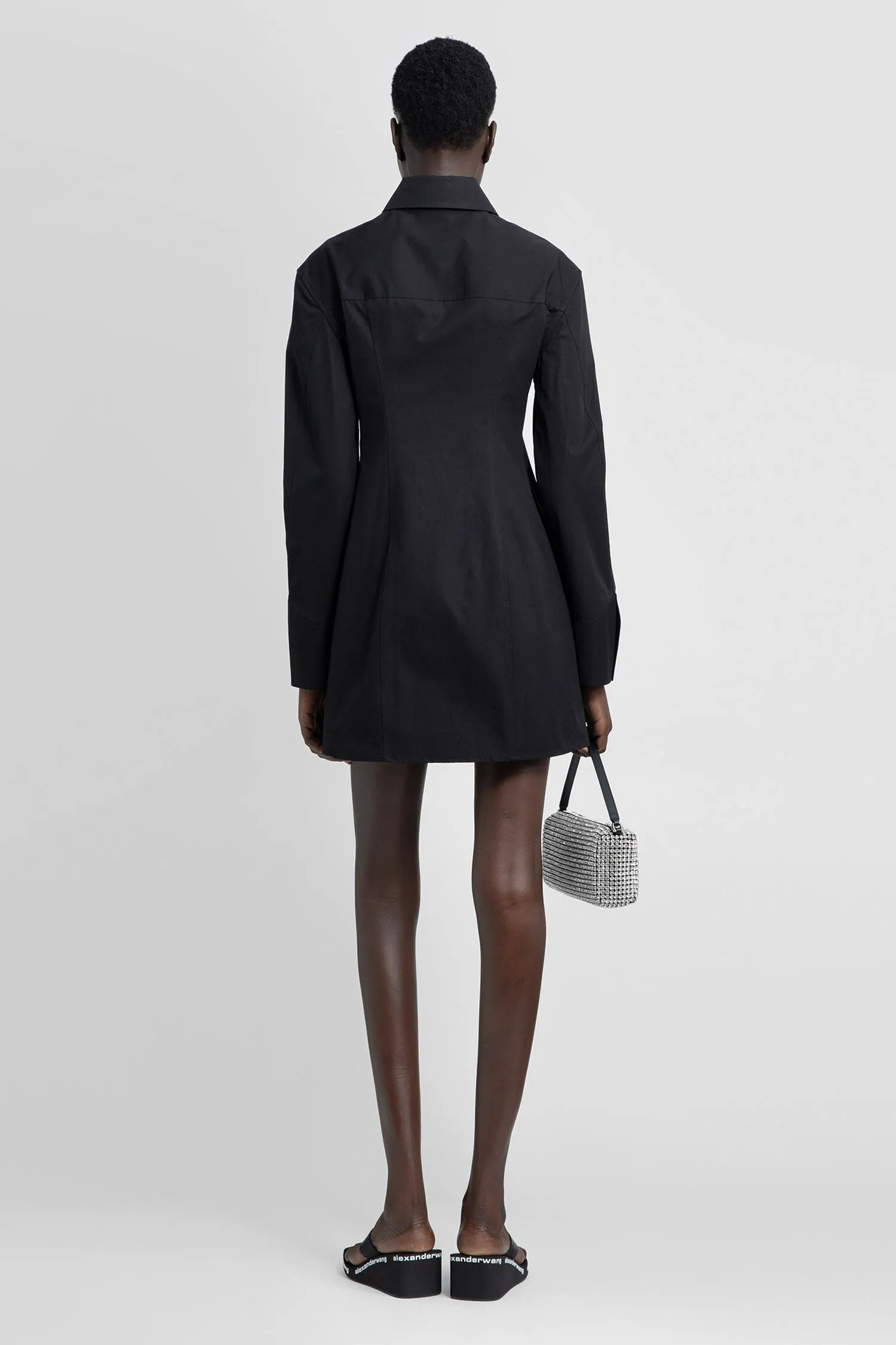 ALEXANDER WANG WOMAN BLACK DRESSES