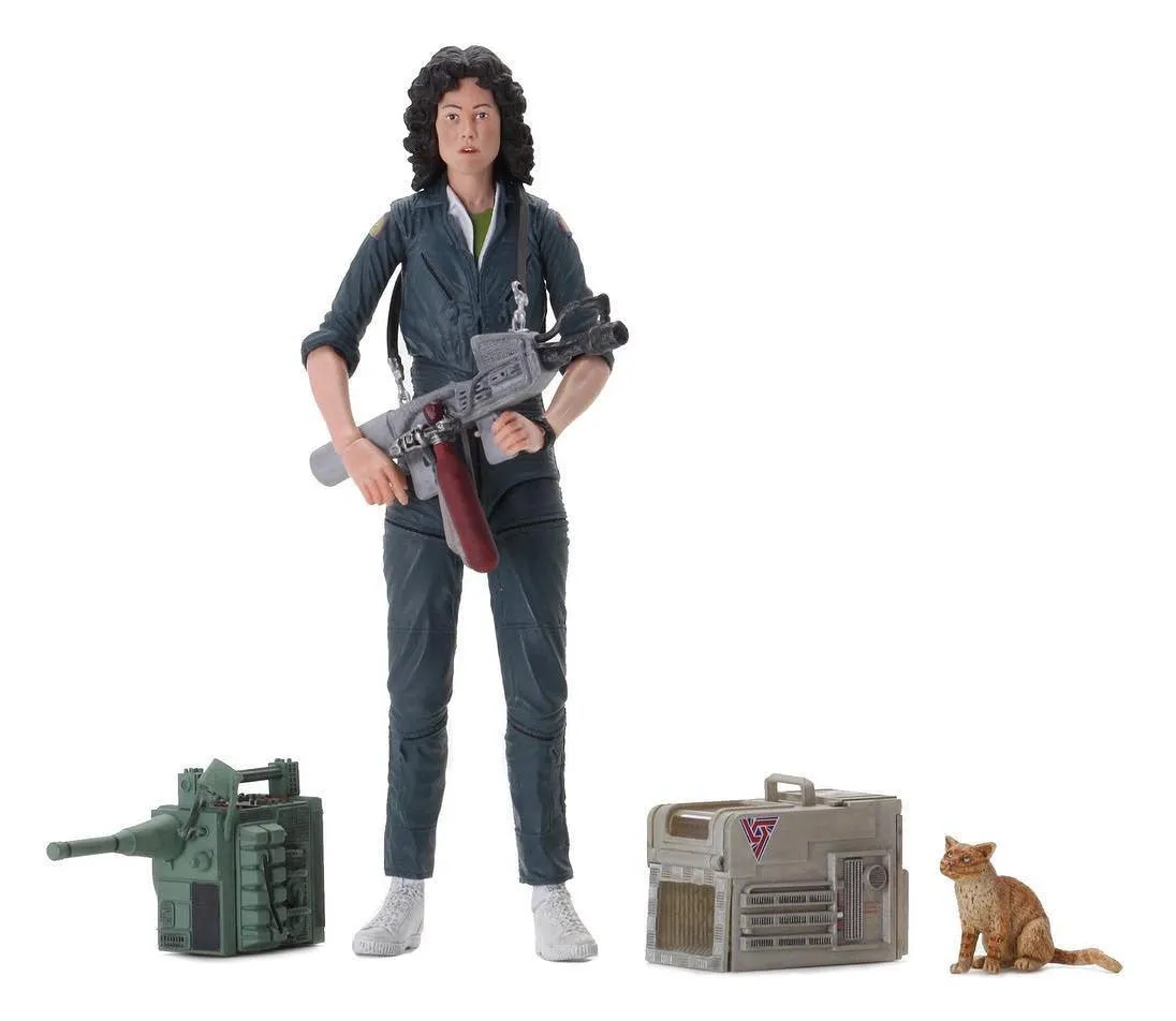 Alien - Ripley in Jumpsuit 40th Anniversary 7” Action Figure (Series 1) - NECA