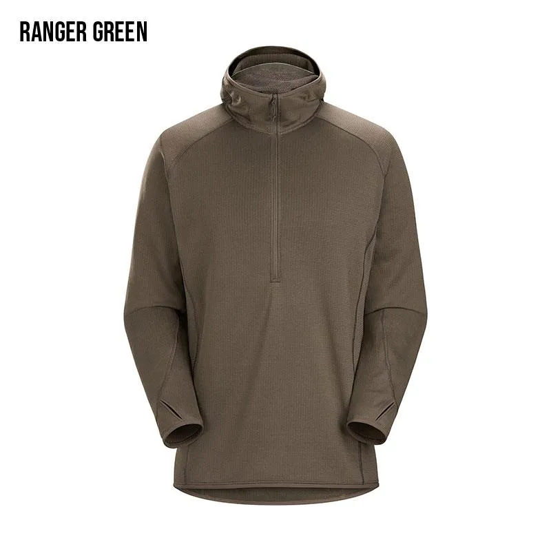 Arcteryx LEAF Delta AR Lightweight 1/2 Zip Neck Hoodie