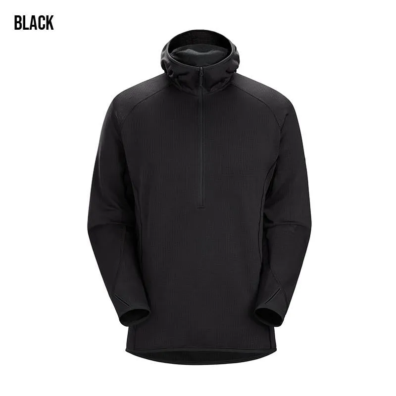 Arcteryx LEAF Delta AR Lightweight 1/2 Zip Neck Hoodie