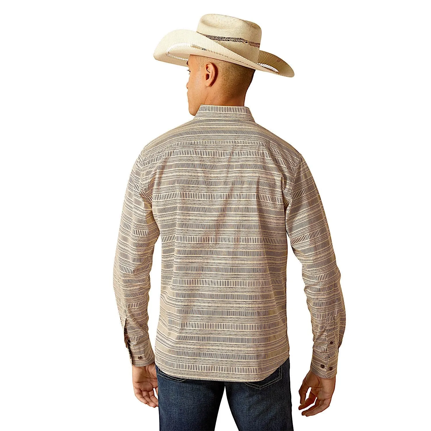 Ariat Men's Modern Fit Marvin Shirt - Sandshell