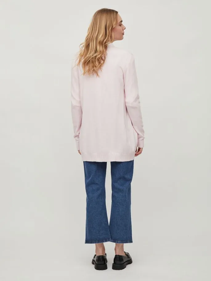 Ashley Open Knit Cardigan (Ballerina Pink)