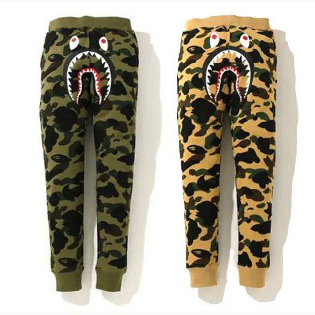 BAPE - 1st Camo Shark Slim Sweat Pants 2020 - AUTHENTIC -NEW WITH TAGS