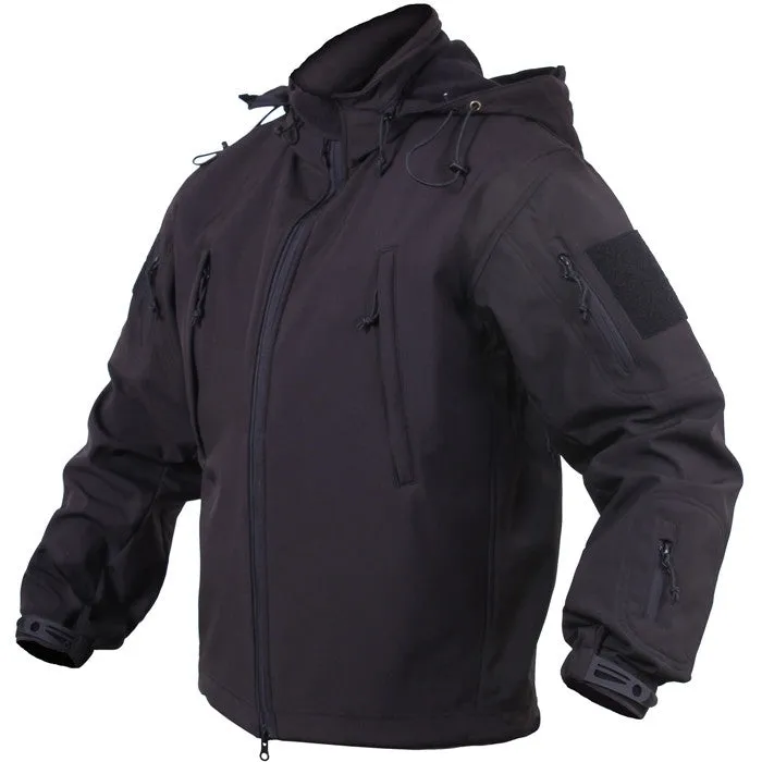 Black - Concealed Carry Soft Shell Jacket