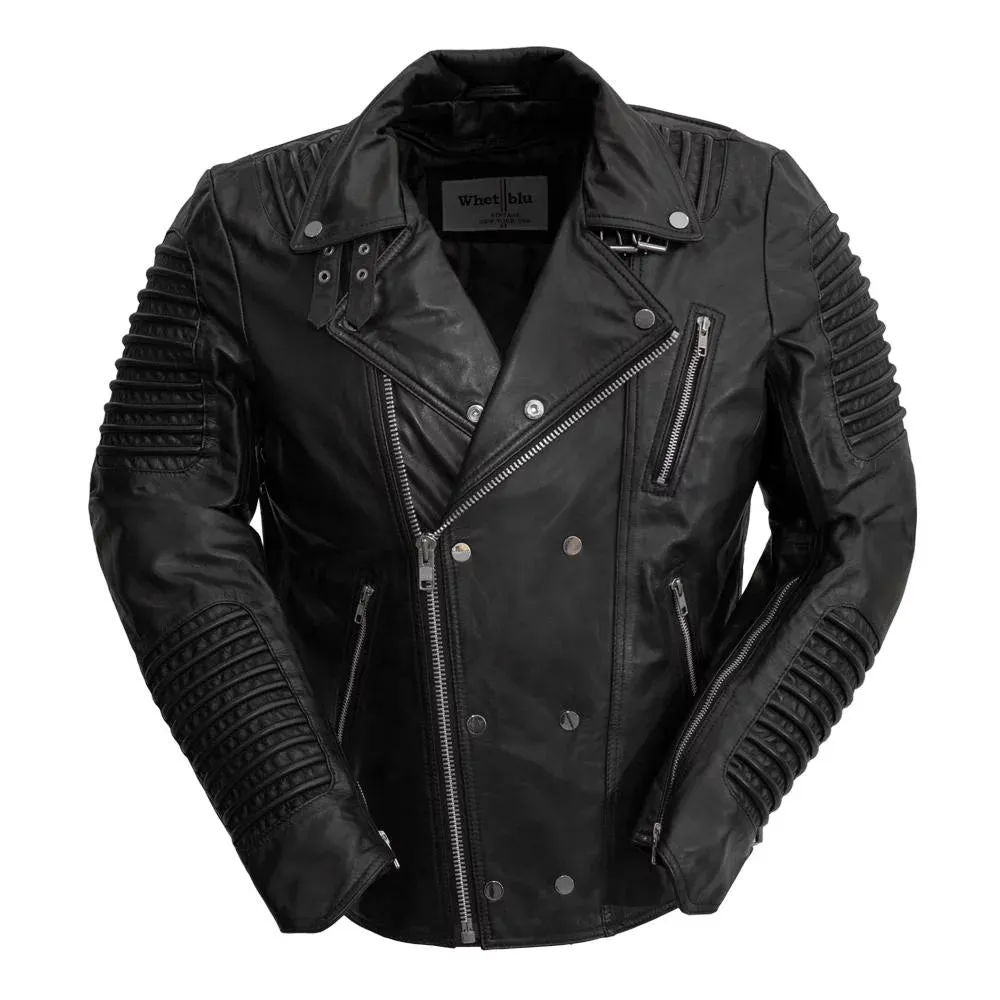 Black Leather "Brooklyn" Jacket