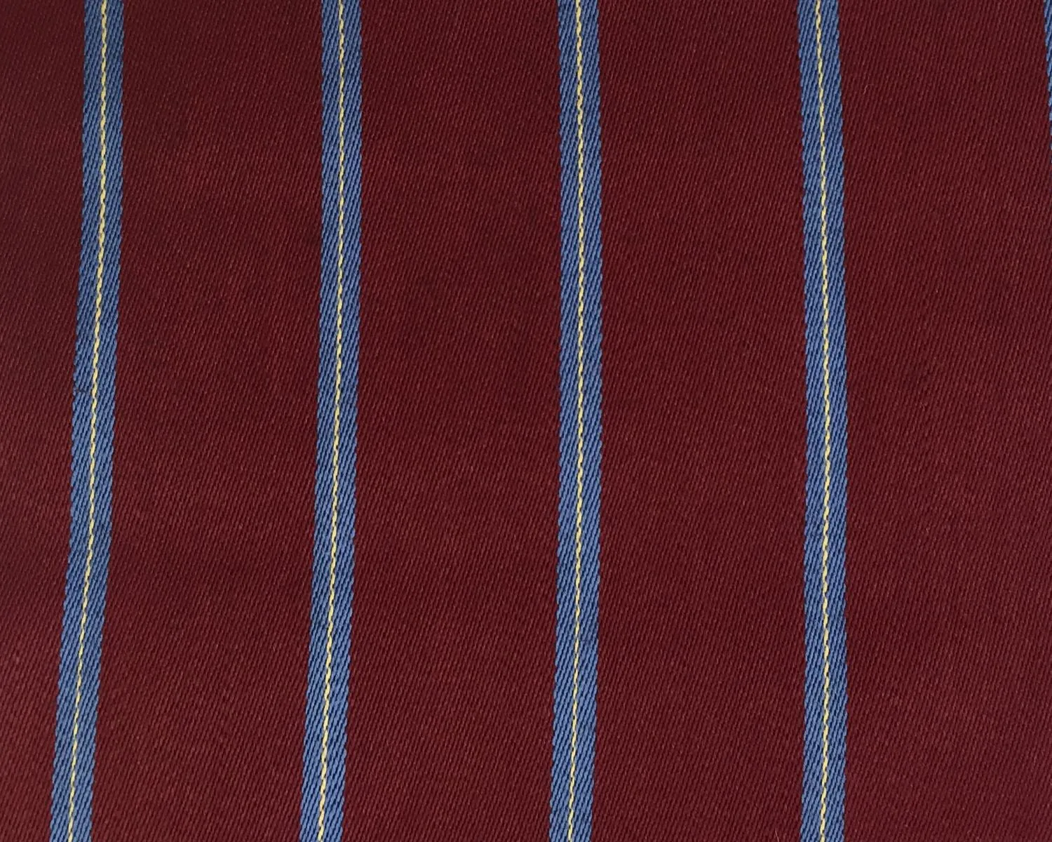 Blue, Gold And Maroon Blazer/Boating Stripe 1 1/2'' Repeat Jacketing