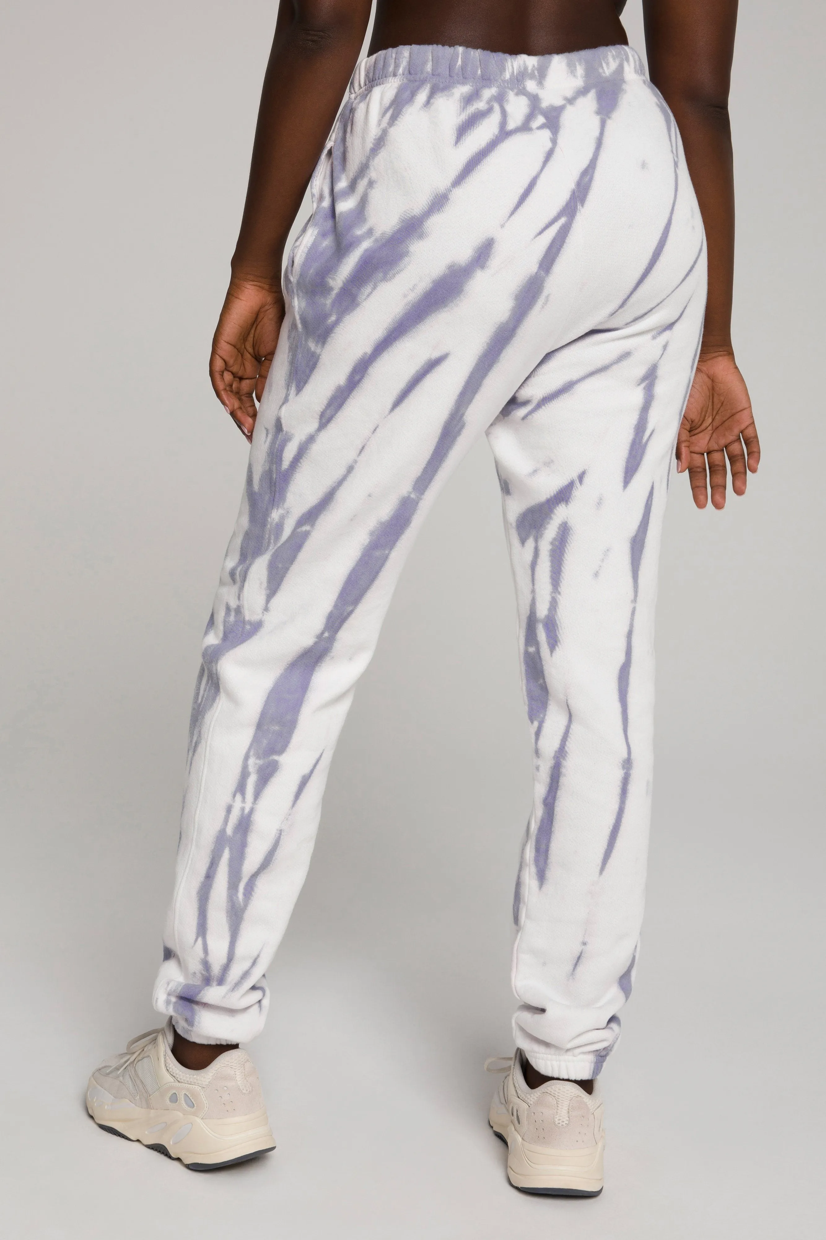 BOYFRIEND SWEATPANTS | LILAC TIE DYE001