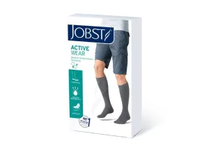 Bsn Medical Jobst Activewear Socks Stocking Compression Kn 20-30Closed Stl Grey Xlfc 1/Pr