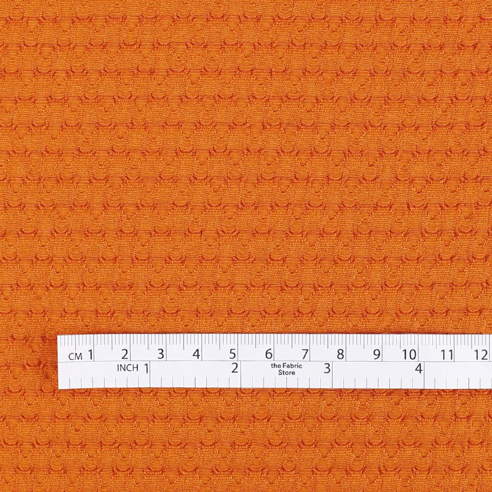 Bubble Jacquard - Orange