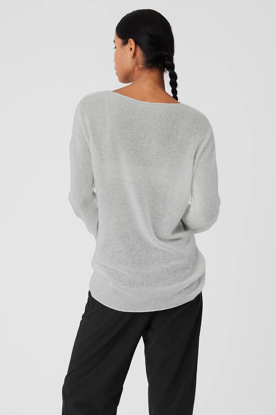 Cashmere Reform Long Sleeve - Dove Grey Heather