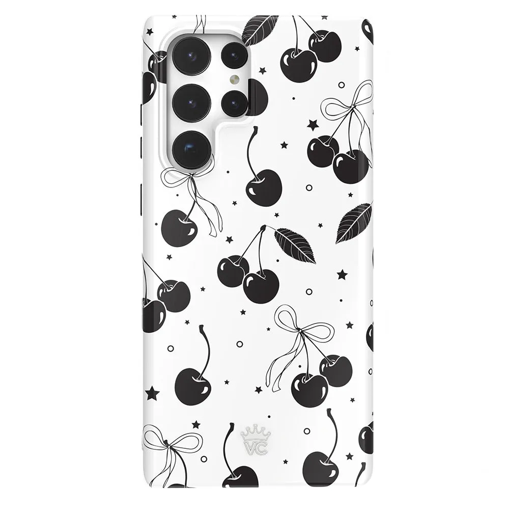 Cherry Noir Samsung Case