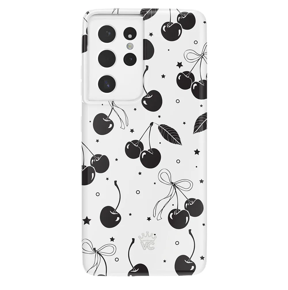 Cherry Noir Samsung Case