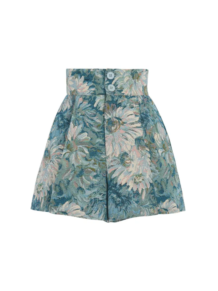 Chrysanthemum Dreams Blouse, Shorts & Dresses