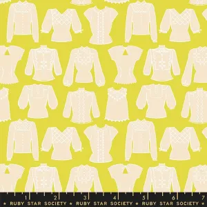 Citron Blouses Shirts Dresses - First Light - Quilting Cotton - 1/2 Meter