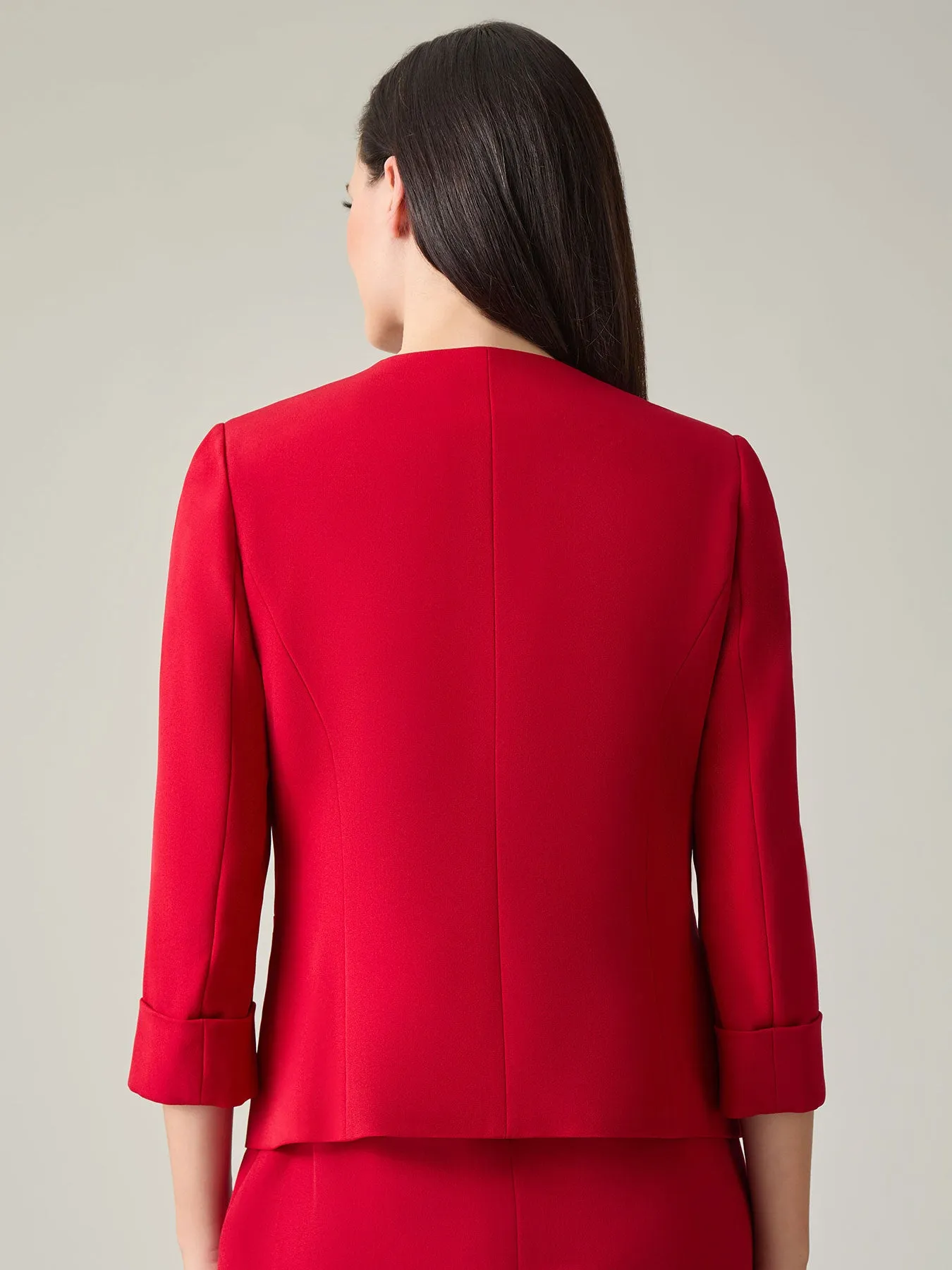 Elle Jacket, Iconic Stretch Crepe