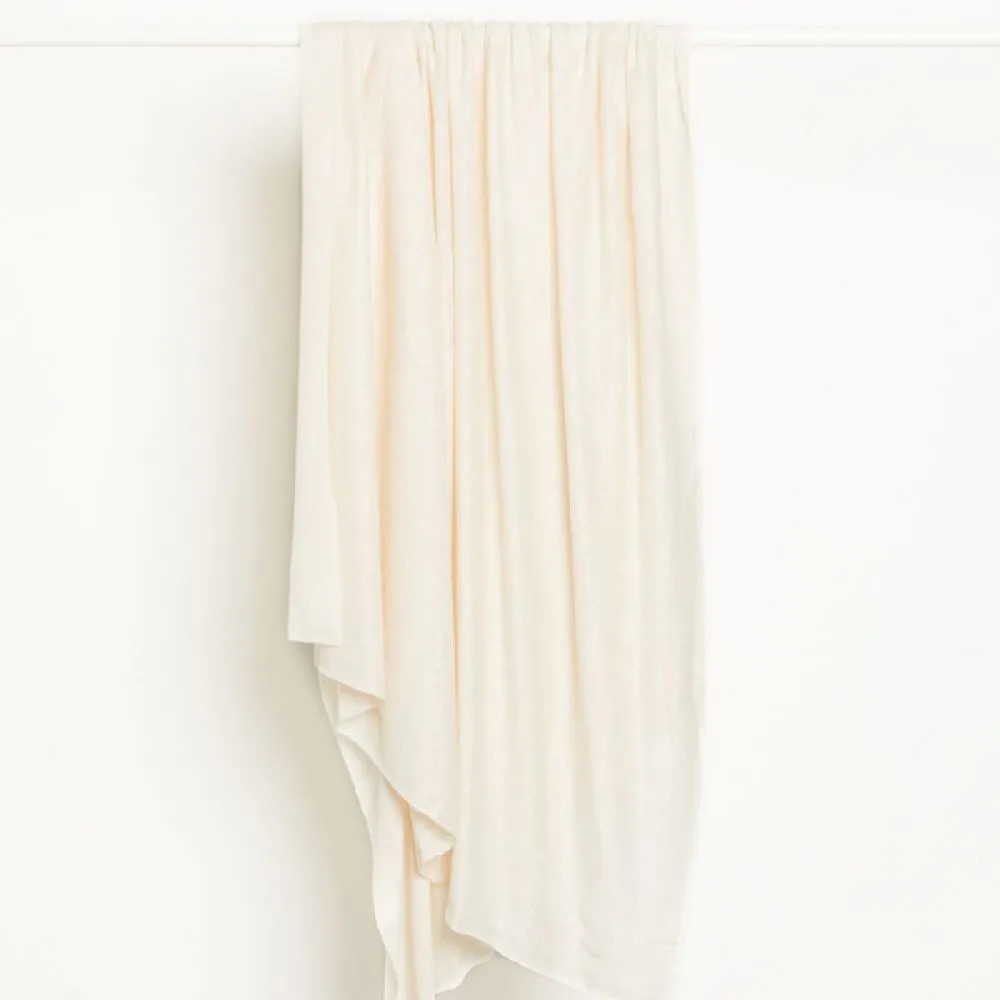 Fine Linen Knit / Creamy White