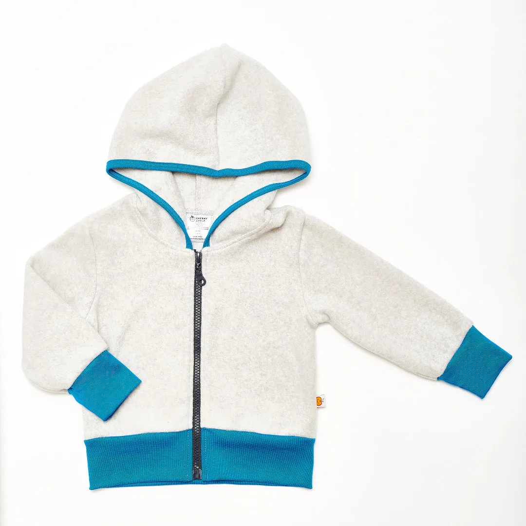 Fleece Jacket "Fleece Grey/Blue"