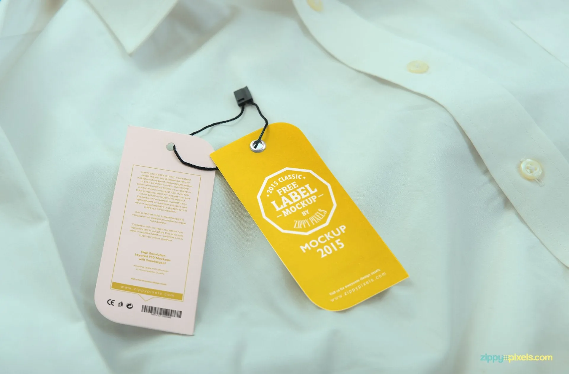 Free Clothing Label Mock Ups