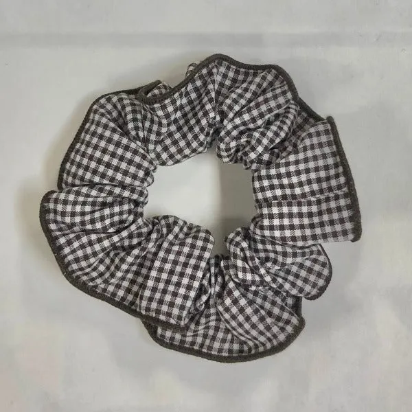 Hair Accessories Brown Gingham