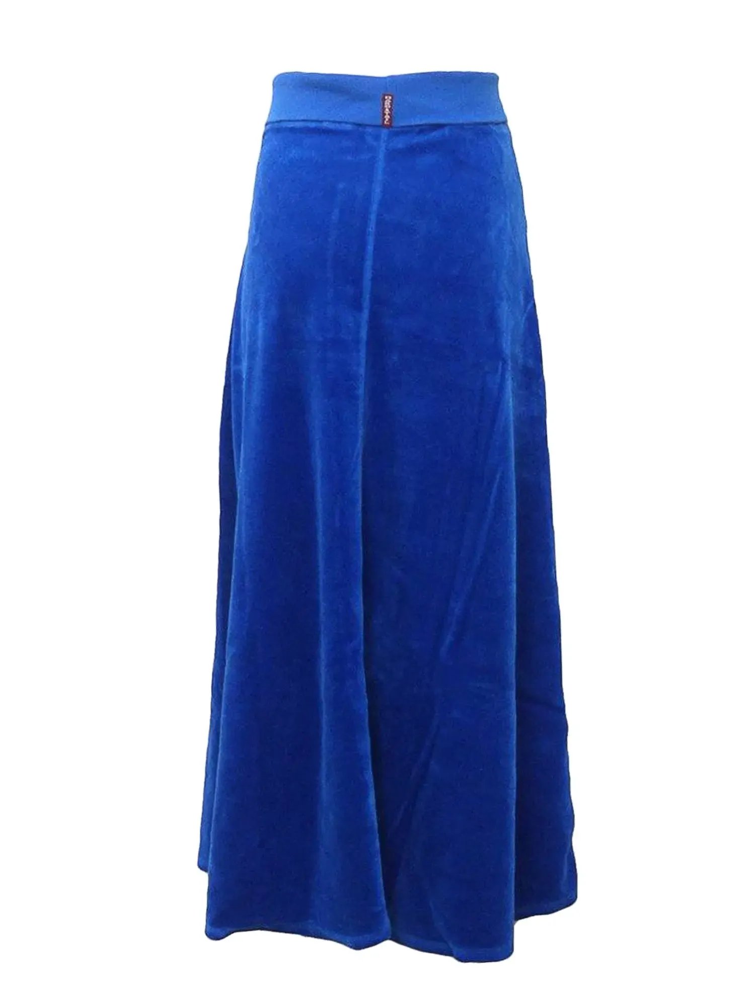 Hard Tail Rolldown Waist Velour Sweep Skirt V-128