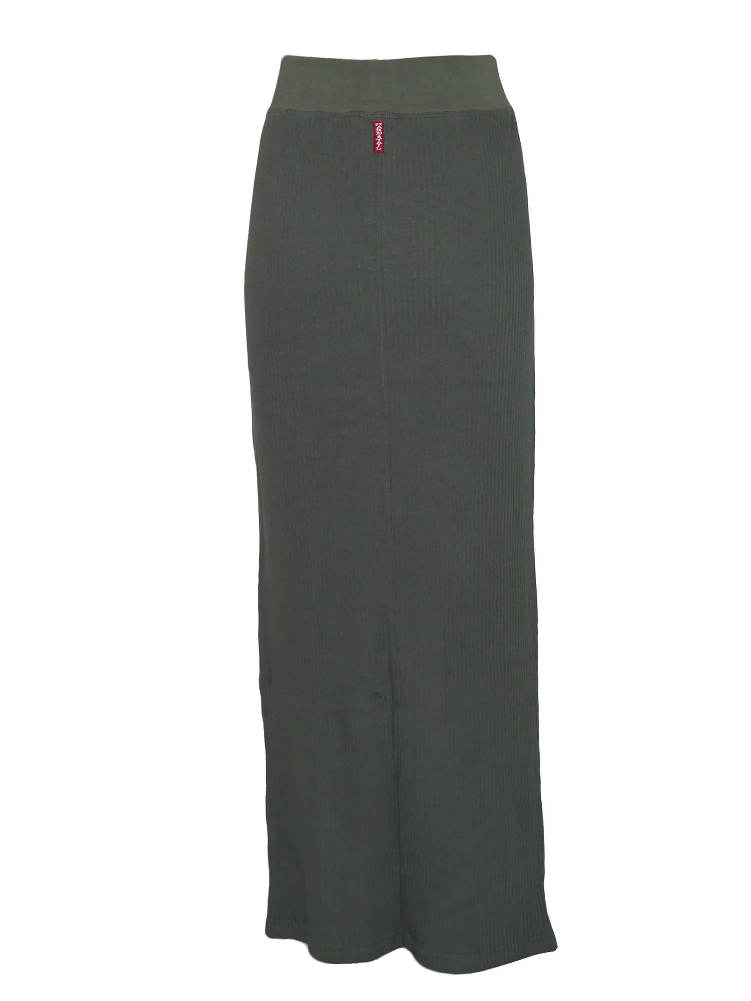 Hard Tail Wide Ribbed Column Skirt (CMR-05)