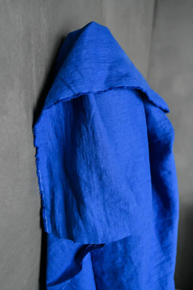 Laundered Linen / Cobalt Blue