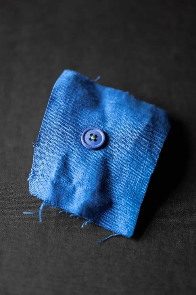 Laundered Linen / Cobalt Blue