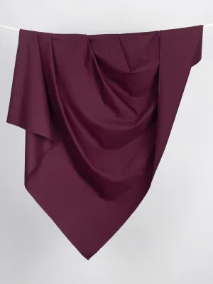 Midweight  Organic Cotton Twill - Mulberry - Swatch