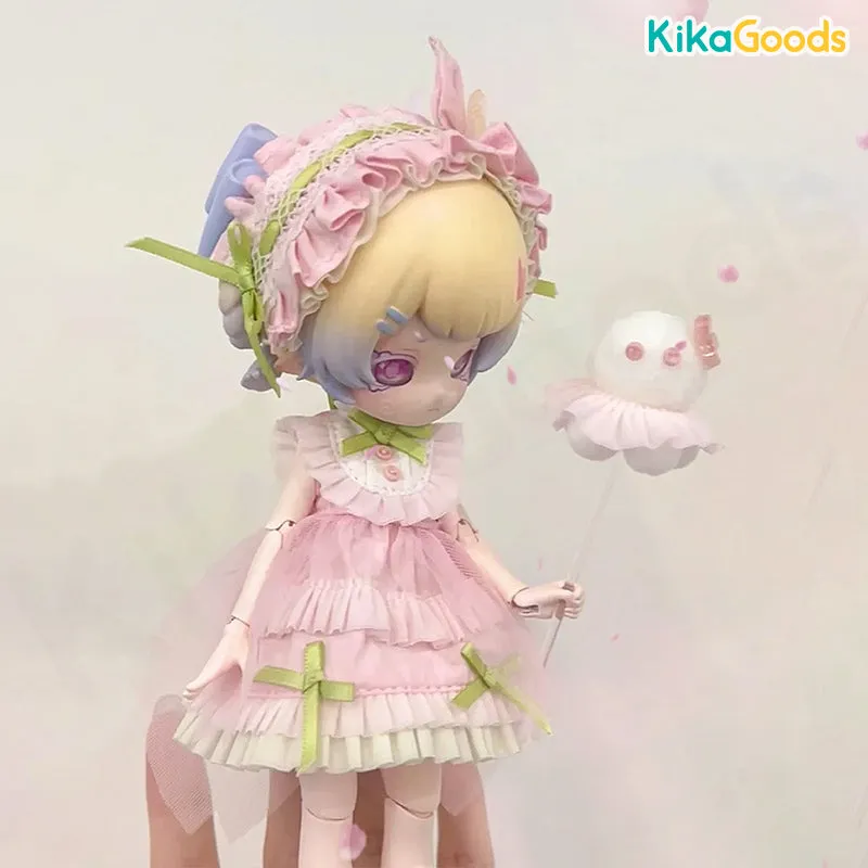 Minty Series Cherry Cake 1/12 BJD Limited Clothing Set【Shipped in Oct./Nov. 2024】