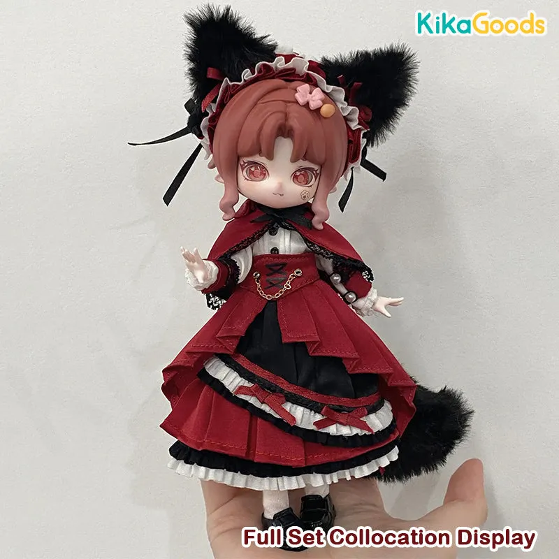 Minty Series Wolf Little Red Riding Hood 1/12 BJD Limited Clothing Set【Shipped in Oct./Nov. 2024】