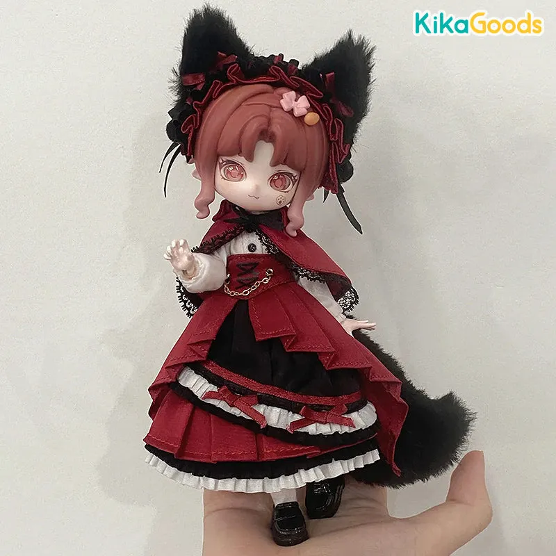 Minty Series Wolf Little Red Riding Hood 1/12 BJD Limited Clothing Set【Shipped in Oct./Nov. 2024】