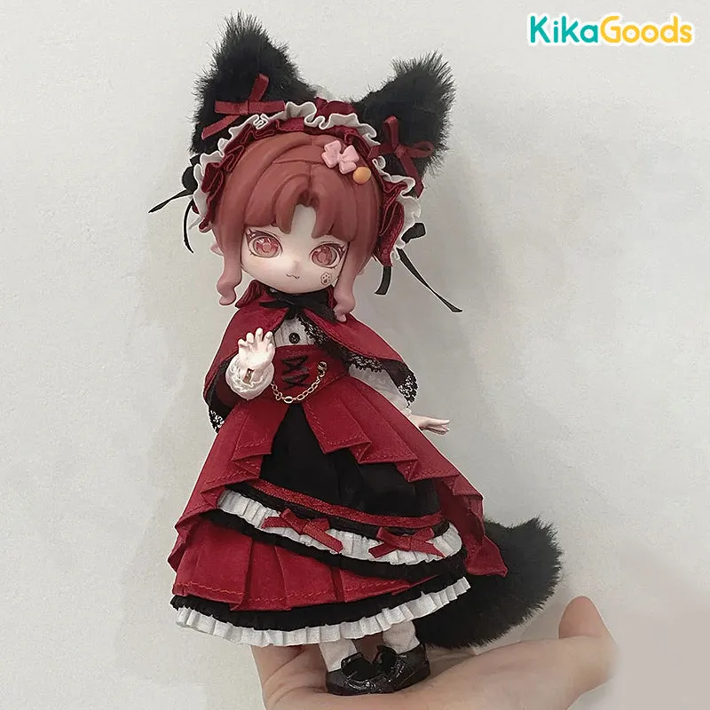 Minty Series Wolf Little Red Riding Hood 1/12 BJD Limited Clothing Set【Shipped in Oct./Nov. 2024】