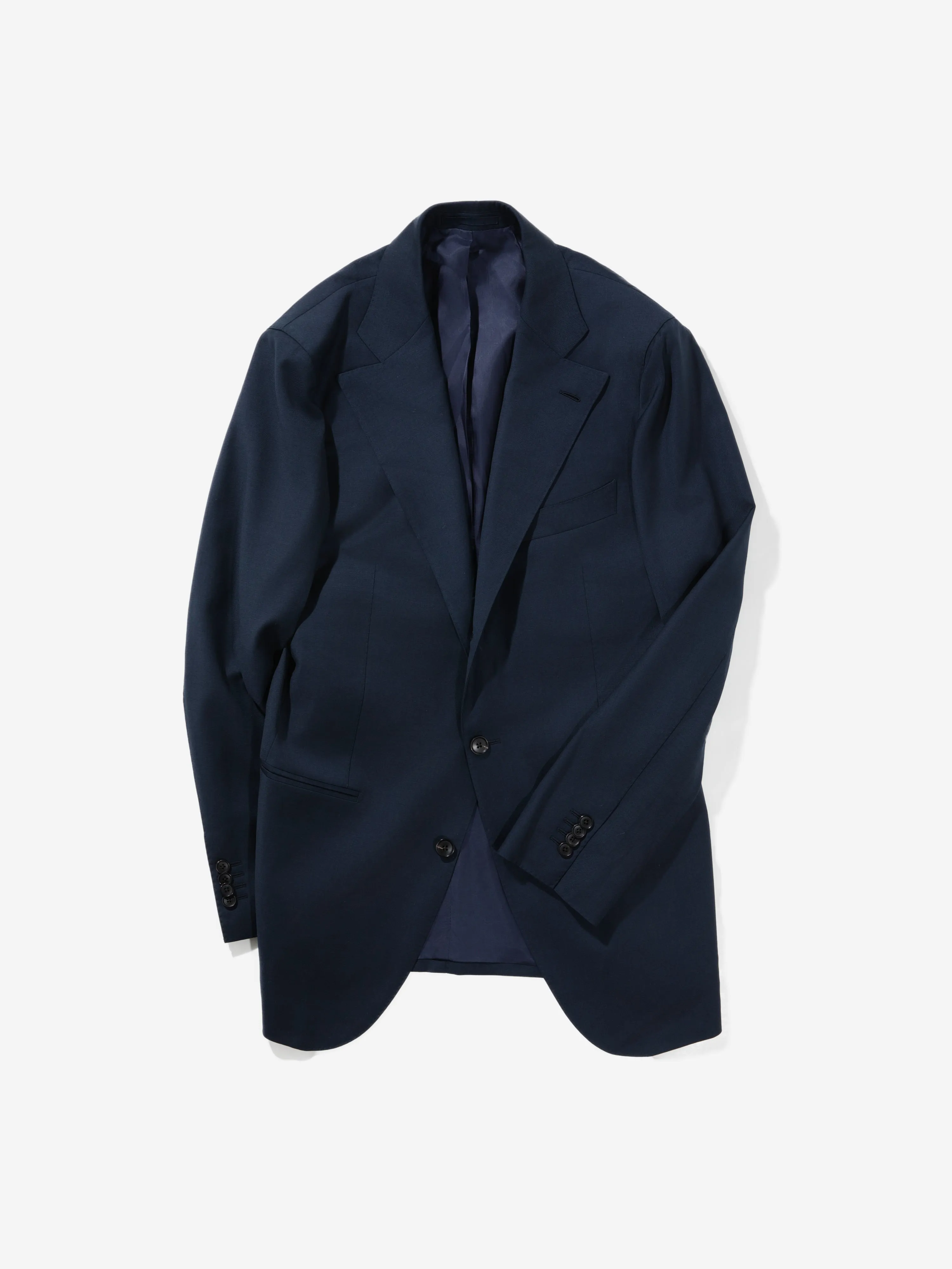 Navy S130 Wool Jacket (SB)