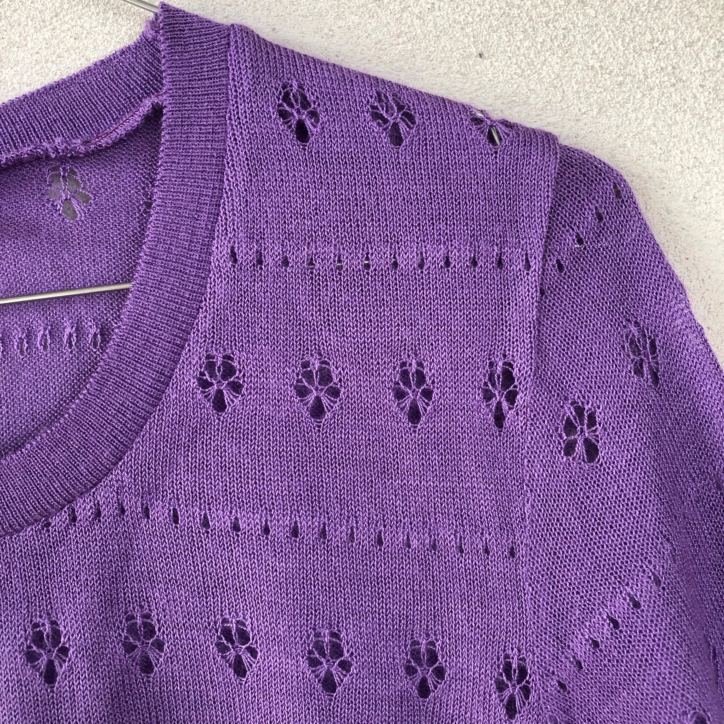 Purple Summer Knit