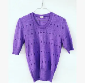 Purple Summer Knit